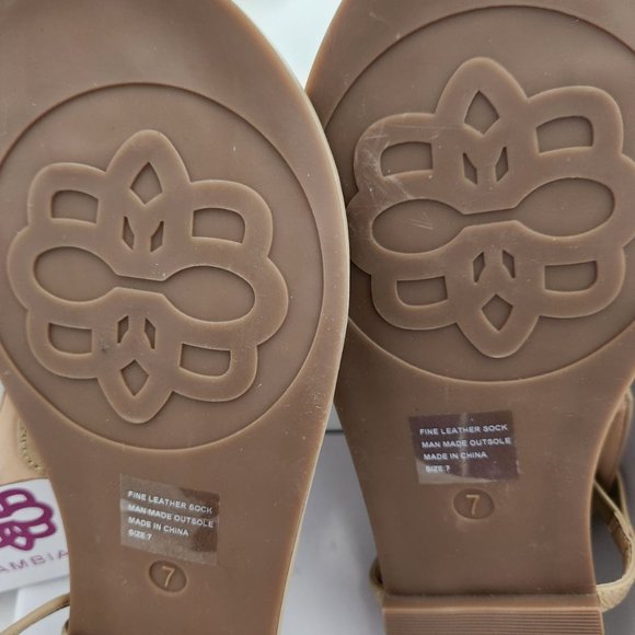 Cambiami Sandals Size 7 with 2 straps - Picture 2 of 3